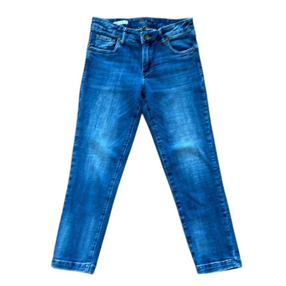 Kut From The Kloth Lauren Crop Straight Leg Capris - Picture 1 of 8